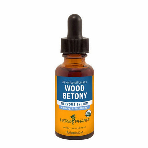 Herb Pharm, Wood Betony, 1 Oz Herb Pharm