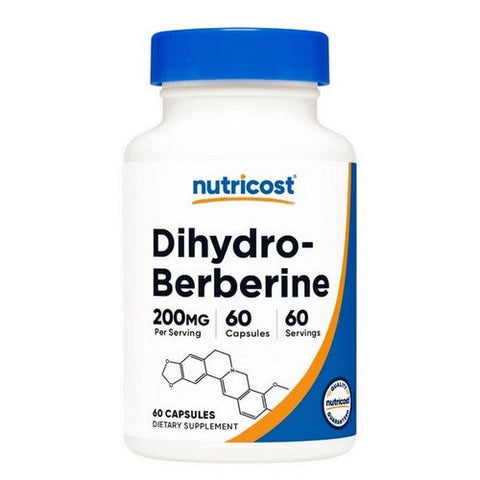 Nutricost, Dihydroberberine Capsules, 200 Mg, 60 Count