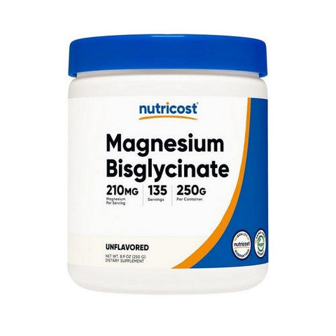 Nutricost, Magnesium Bisglycinate Unflavoured, 8.9 Oz Nutricost