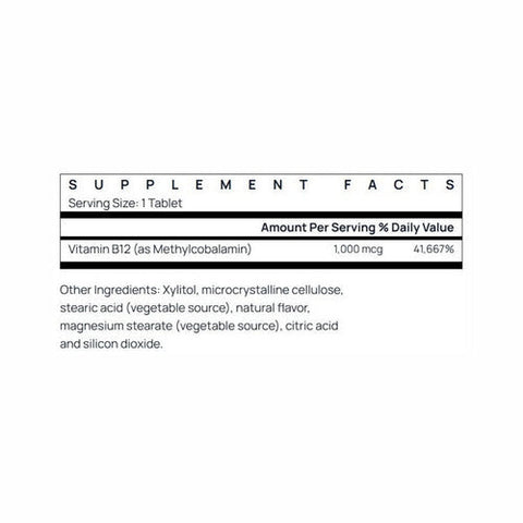 Jarrow Formulas, Methyl B-12, 1000 mcg, 100 Lozenges
