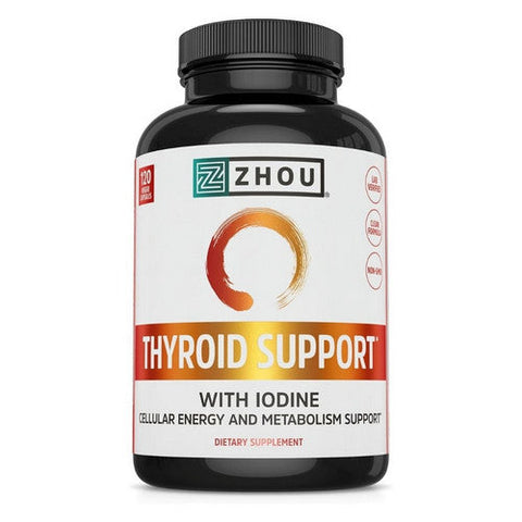 Zhou Nutrition, Thyroid Support, 120 Count Zhou Nutrition
