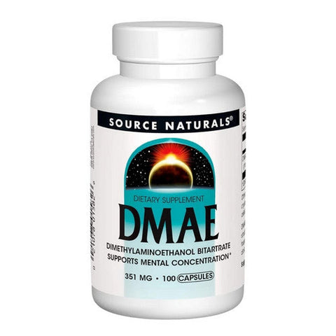 Source Naturals, Dmae Capsules, 100 Caps