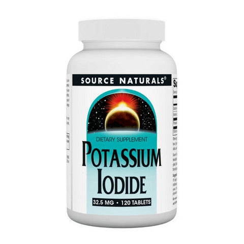 Source Naturals, Potassium Iodide, 32.5 Mg, 120 Tabs Source Naturals