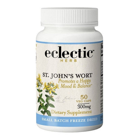 Eclectic Herb, St. John's Wort, 300 Mg, 50 Caps Eclectic Herb