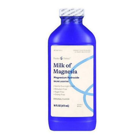 Foster And Thrive, Milk Of Magnesia Original, 16 Oz Foster And Thrive