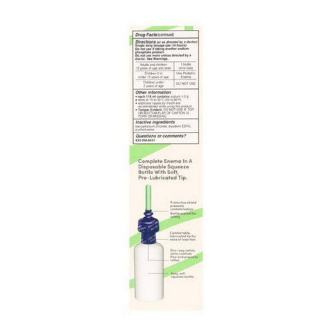 Foster And Thrive, Enema Ready-To-Use, 4.5 Oz Foster And Thrive