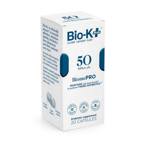 Bio-kPlus, Biome Pro 50 Billion CFU Capsules, 20 Count Bio-kPlus