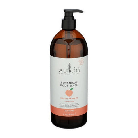Sukin, Perfect Body Wash Peach, 33.82 Oz Sukin