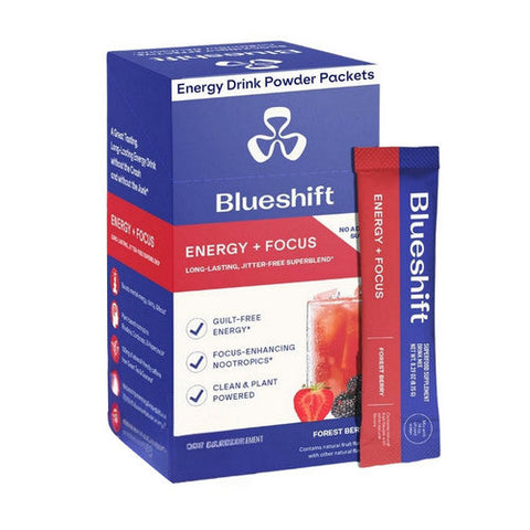Blueshift Nutrition, Drink Mix Energy Focus Berry, 2.87 Oz Blueshift Nutrition
