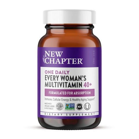 New Chapter, One Daily Every Woman's Multivitamin 40+ Plus, 30 Count New Chapter