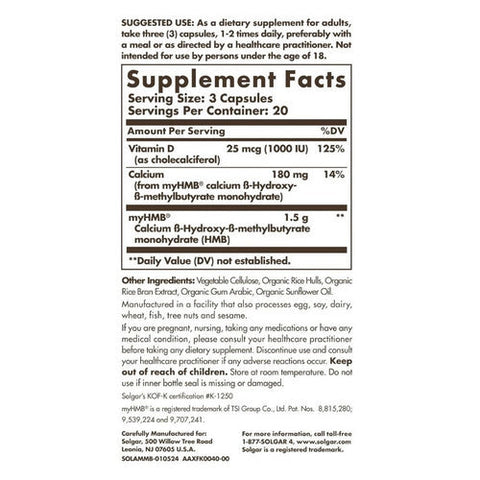 Solgar, Age Defying Nutrition Muscle Maintenance, 60 Caps Solgar