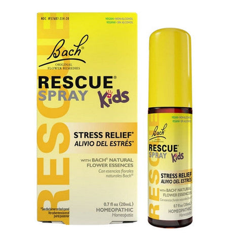 Bach, Rescue Remedy Kids Sleep Spray Non-Alcohol, 0.7 Oz Bach
