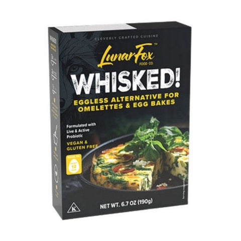 Lunar Fox Food, Whisked Eggless Omlettes And Egg Bakes, 6.7 Oz Lunar Fox Food