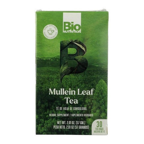 Bio Nutrition Inc, Mullein Leaf Tea, 30 Bags Bio Nutrition Inc