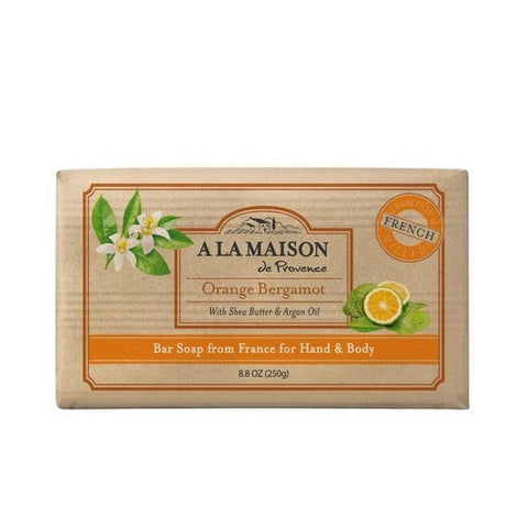 A La Maison, Orange Bergamot Bar Soap, 8.8 Oz A La Maison