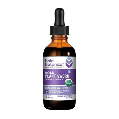 Bold Botanica, Bold Plant Sword Extract for Immune Defense, 2 Oz Bold Botanica