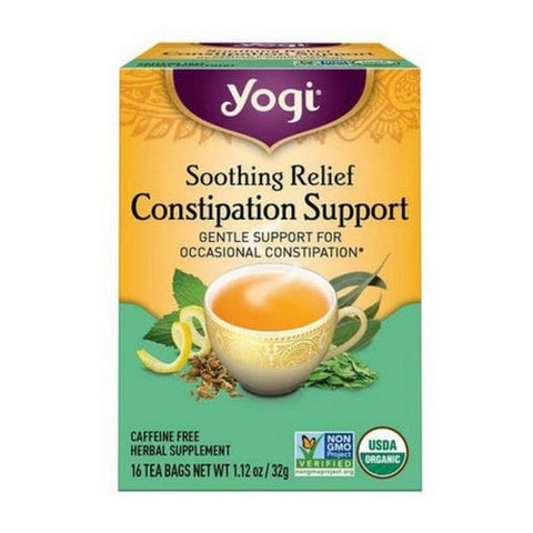 Yogi, Soothing Relief Constipation Support Tea, 16 Bags Yogi