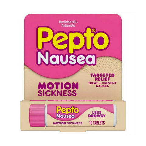 Pepto-Bismol, Motion Sickness Tablets, 10 Count Pepto-Bismol