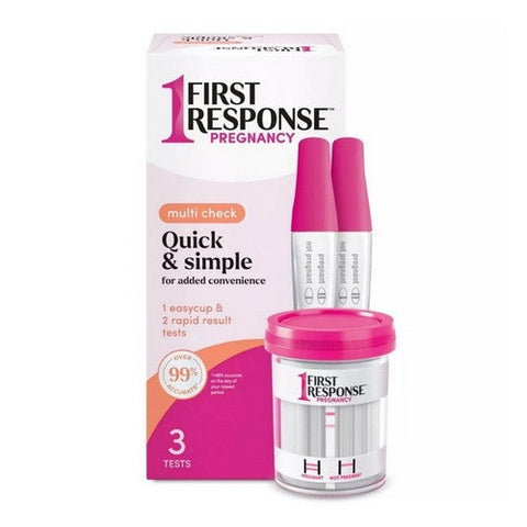 Hero Cosmetics, Multi Check Quick And Simple Pregnancy Test Kit, 3 Count Hero Cosmetics