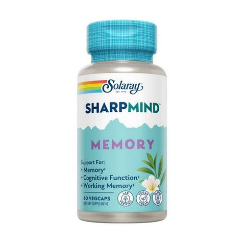 Solaray, SharpMind Memory Support, 60 Veg Caps Solaray
