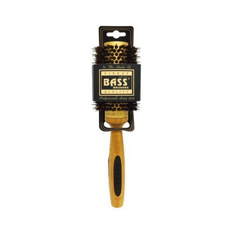 Bass Brushes, Revive Series Round Brush 20% Bio Material Handle And High Heat, 1 Count Bass Brushes
