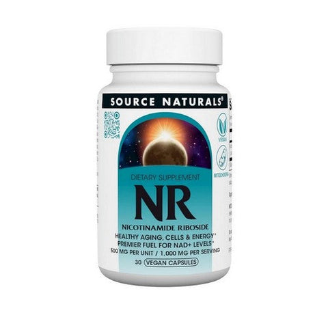 Source Naturals, Nictotinamide Riboside, 500 Mg, 30 Veg Caps Source Naturals