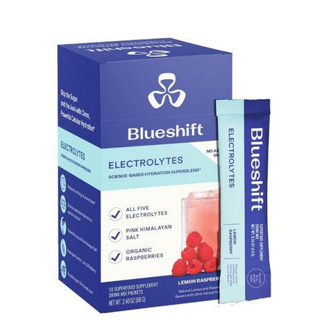 Blueshift Nutrition, Electrolyte Lemon Raspberry Flavor, 2.40 Oz Blueshift Nutrition