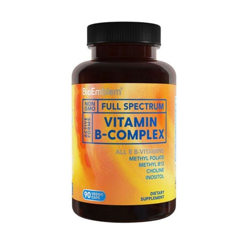 BioEmblem, Vitamin B-Complex, 90 Veg Caps BioEmblem