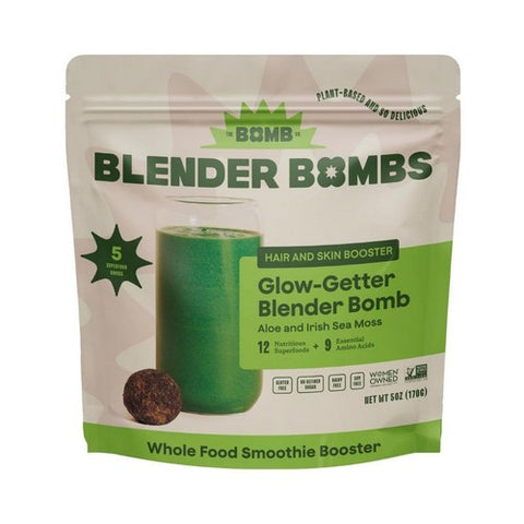 Hair And Skin Boost Glow Getter Blender Bombs 5 Oz by The Bomb Co