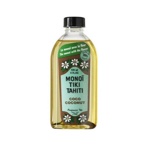 Monoi Tiare, Tiki Tahiti Coconut Oil Coconut, NATURAL, 4 OZ