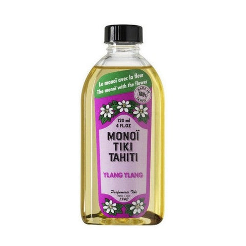 Monoi Tiare, Tiki Tahiti Coconut Oil Ylang Ylang, Ylang Ylang 4 Oz