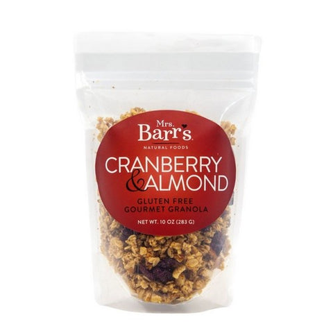 Cranberry Almond Granola 10 Oz by Mrs. Barrs Natural Foods