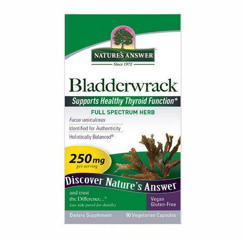 Nature's Answer, Bladderwrack, Thallus 90 Caps