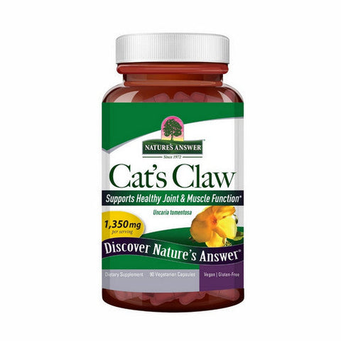 Nature's Answer, Cats Claw, 1350 Mg, 90 Veg Caps Nature's Answer