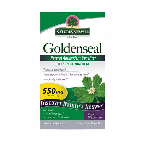 Nature's Answer, Goldenseal Root, 50 Vcaps