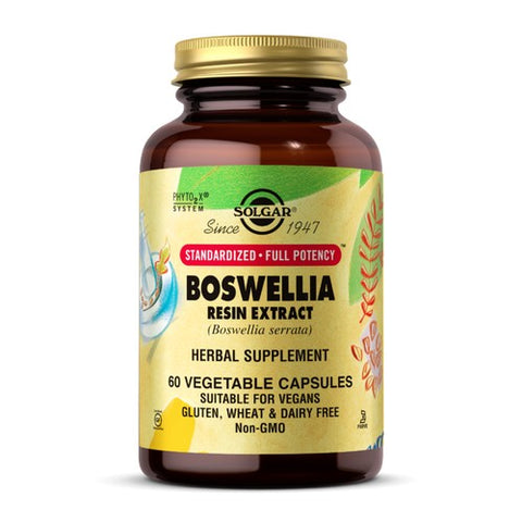 Solgar, Boswellia Resin Extract, 60 Veg Caps