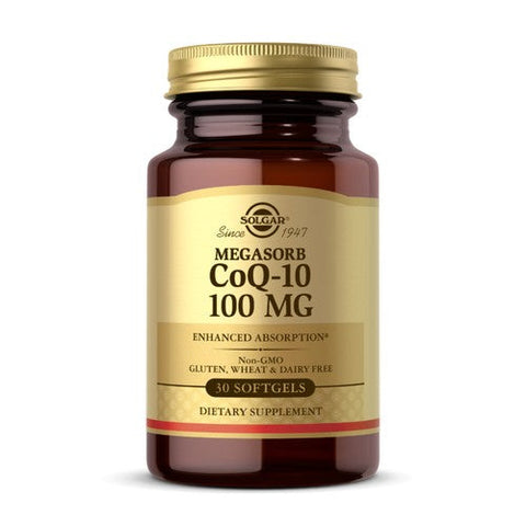 Solgar, Megasorb CoQ-10, 100 Mg, 30 Softgels Solgar