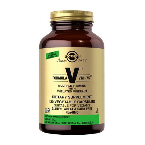 Solgar, Formula VM-75 Vegetable Capsules, 120 V Caps Solgar