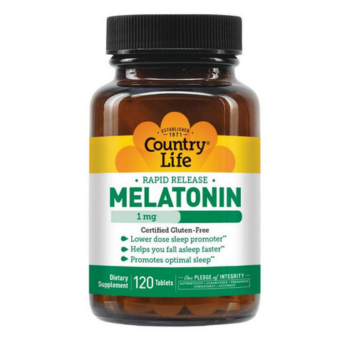 Melatonin (Rapid Release) 120 Tabs by Country Life