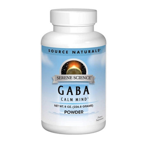 Source Naturals, Gaba, Powder 8 oz Source Naturals