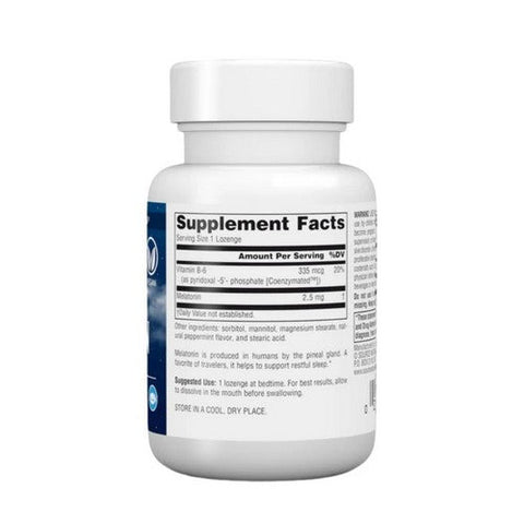 Source Naturals, Melatonin Peppermint, 5 Mg, Sublingual Peppermint 60 Tabs Source Naturals