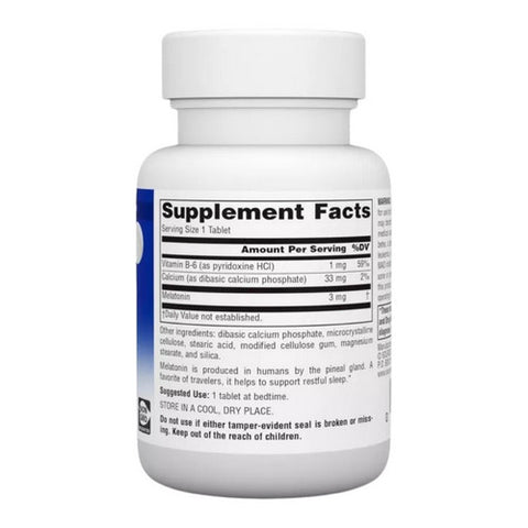 Source Naturals, Sleep Science Melatonin, 3 Mg, 60 Tabs Source Naturals