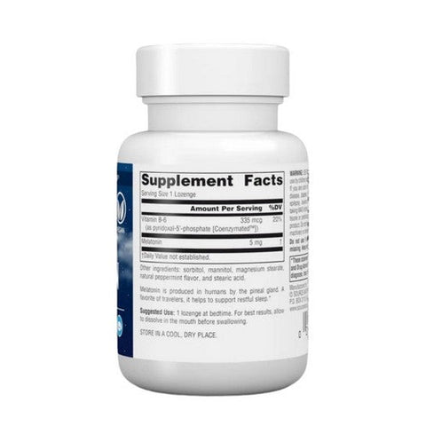 Source Naturals, Melatonin Peppermint, 5 Mg, 50 Lozenges Source Naturals