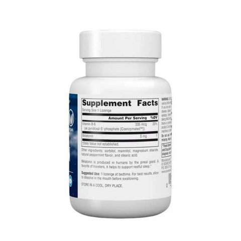 Source Naturals, Melatonin Peppermint, 5 Mg, Sublingual Peppermint 100 Tabs Source Naturals