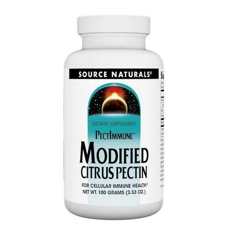 Source Naturals, Modified Citrus Pectin PectImmune, 100 Grams Source Naturals