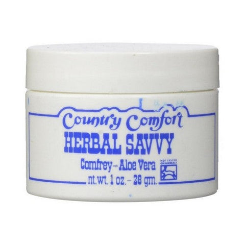 Country Comfort, Herbal Savvy Comfrey Aloe Vera, 1 Oz Country Comfort