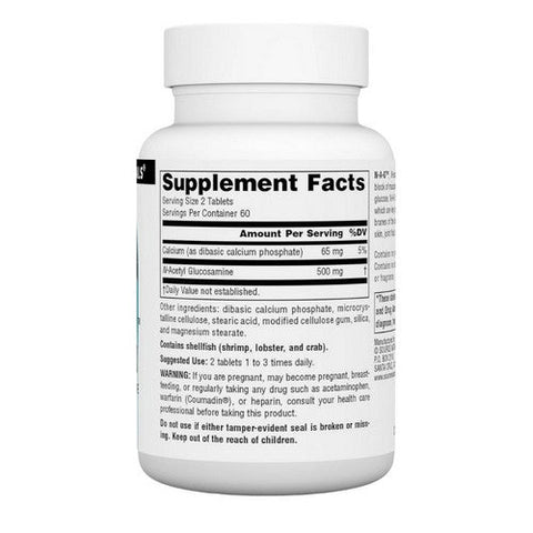 Source Naturals, N-A-G, 250 mg, 120 Tabs