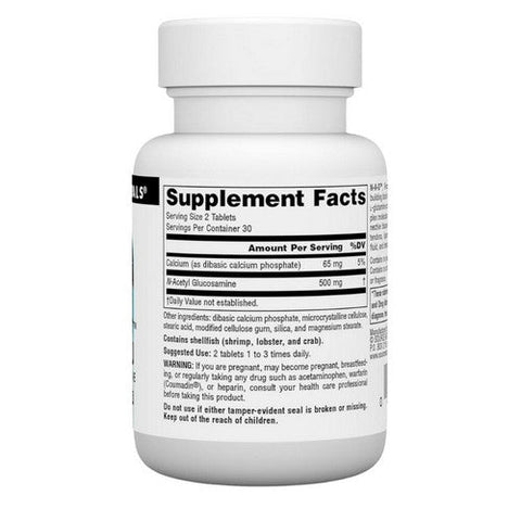 Source Naturals, N-A-G, 250 mg, 60 Tabs