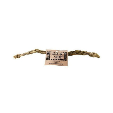 Sage Spirit, Smudge Wand Sweetgrass Braid 15 Inches, Sweetgrass Braid 15