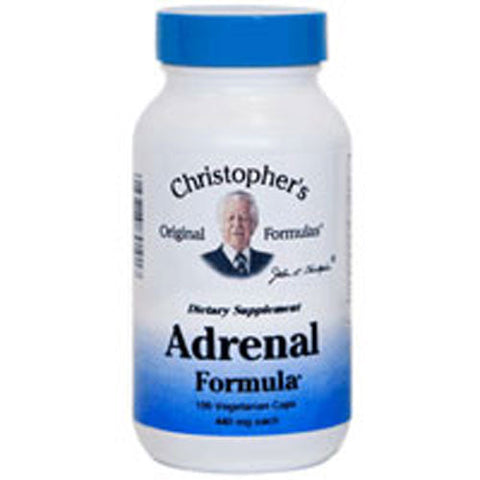 Dr. Christophers Formulas, Adrenal Formula, 100 Vegicaps Dr. Christophers Formulas